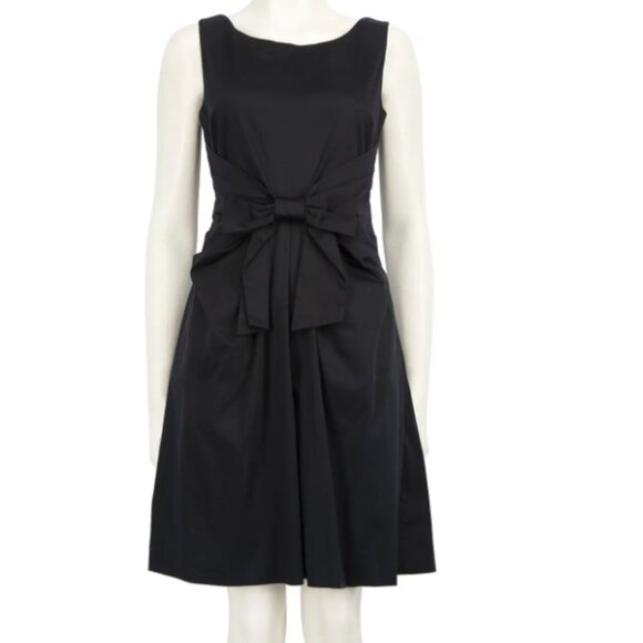 Kate Spade Little Black Bow Dress with POCKETS - Picture 2 of 14